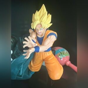 Dragon ball z goku statue 7-8 inch statue saiyan anime figure limited edition
